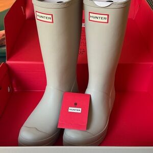 Hunter Classic Light Gray Rain Boots
